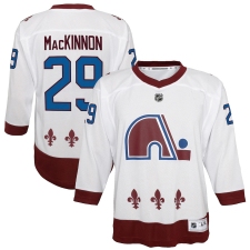 Youth Colorado Avalanche #29 Nathan MacKinnon White 2020-21 Special Edition Replica Player Jersey