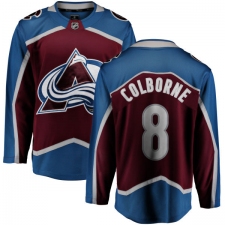 Men's Colorado Avalanche #8 Joe Colborne Fanatics Branded Maroon Home Breakaway NHL Jersey