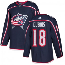 Youth Adidas Columbus Blue Jackets #18 Pierre-Luc Dubois Authentic Navy Blue Home NHL Jersey