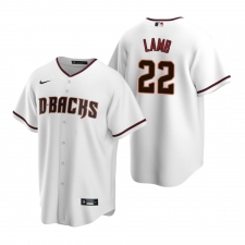 Men's Nike Arizona Diamondbacks #22 Jake Lamb White Home Stitched Baseball Jersey