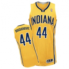 Youth Adidas Indiana Pacers #44 Bojan Bogdanovic Authentic Gold Alternate NBA Jersey