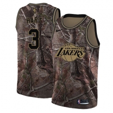 Men's Nike Los Angeles Lakers #3 Josh Hart Swingman Camo Realtree Collection NBA Jersey