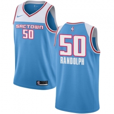 Men's Nike Sacramento Kings #50 Zach Randolph Swingman Blue NBA Jersey - 2018 19 City Edition