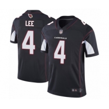 Men's Arizona Cardinals #4 Andy Lee Black Alternate Vapor Untouchable Limited Player Football Jersey