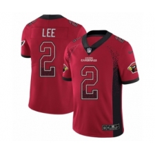 Youth Nike Arizona Cardinals #2 Andy Lee Limited Red Rush Drift Fashion NFL Jersey