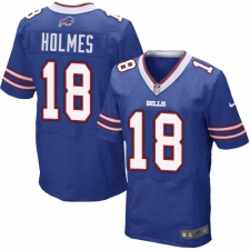 Men's Nike Buffalo Bills #18 Andre Holmes Elite Royal Blue Team Color NFL Jersey
