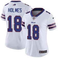 Women's Nike Buffalo Bills #18 Andre Holmes White Vapor Untouchable Limited Player NFL Jersey