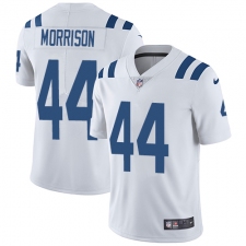 Men's Nike Indianapolis Colts #44 Antonio Morrison White Vapor Untouchable Limited Player NFL Jersey