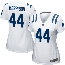 Women's Nike Indianapolis Colts #44 Antonio Morrison Game White NFL Jersey