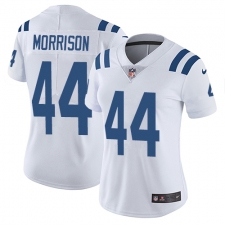 Women's Nike Indianapolis Colts #44 Antonio Morrison White Vapor Untouchable Limited Player NFL Jersey