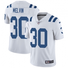 Youth Nike Indianapolis Colts #30 Rashaan Melvin White Vapor Untouchable Limited Player NFL Jersey