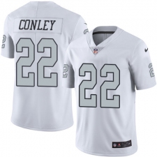 Men's Nike Oakland Raiders #28 Gareon Conley Limited White Rush Vapor Untouchable NFL Jersey