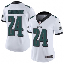 Women's Nike Philadelphia Eagles #24 Corey Graham White Vapor Untouchable Limited Player NFL Jersey