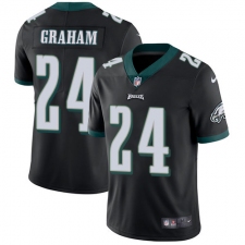 Youth Nike Philadelphia Eagles #24 Corey Graham Black Alternate Vapor Untouchable Limited Player NFL Jersey