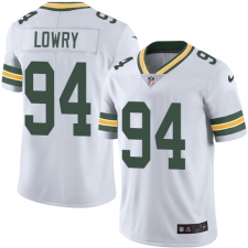 Youth Nike Green Bay Packers #94 Dean Lowry White Vapor Untouchable Limited Player NFL Jersey