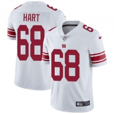 Youth Nike New York Giants #68 Bobby Hart White Vapor Untouchable Limited Player NFL Jersey