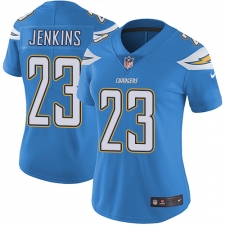 Women's Nike Los Angeles Chargers #23 Rayshawn Jenkins Electric Blue Alternate Vapor Untouchable Limited Player NFL Jerse