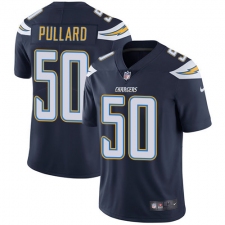 Youth Nike Los Angeles Chargers #50 Hayes Pullard Navy Blue Team Color Vapor Untouchable Elite Player NFL Jersey