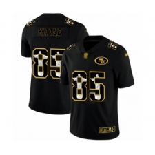 Men's San Francisco 49ers #85 George Kittle Black Jesus Faith Limited Football Jersey