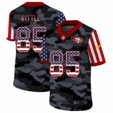 Men's San Francisco 49ers #85 George Kittle Camo Flag Nike Limited Jersey