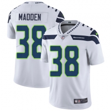 Youth Nike Seattle Seahawks #38 Tre Madden White Vapor Untouchable Limited Player NFL Jersey