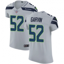 Men's Nike Seattle Seahawks #52 Terence Garvin Grey Alternate Vapor Untouchable Elite Player NFL Jersey