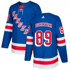 Youth Adidas New York Rangers #89 Pavel Buchnevich Authentic Royal Blue Home NHL Jersey