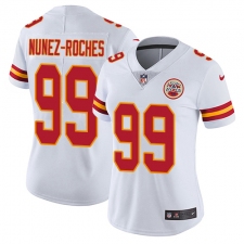 Women's Nike Kansas City Chiefs #99 Rakeem Nunez-Roches White Vapor Untouchable Limited Player NFL Jersey