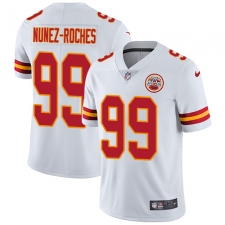 Youth Nike Kansas City Chiefs #99 Rakeem Nunez-Roches White Vapor Untouchable Limited Player NFL Jersey