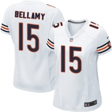 Women's Nike Chicago Bears #15 Josh Bellamy Game White NFL Jersey