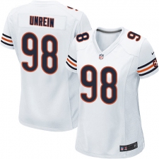 Women's Nike Chicago Bears #98 Mitch Unrein Game White NFL Jersey