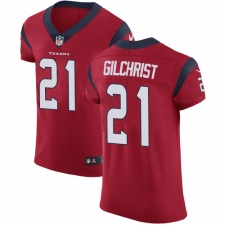 Men's Nike Houston Texans #21 Marcus Gilchrist Red Alternate Vapor Untouchable Elite Player NFL Jersey