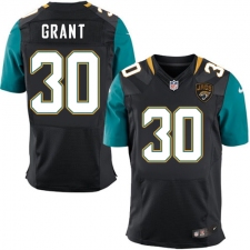 Men's Nike Jacksonville Jaguars #30 Corey Grant Black Alternate Vapor Untouchable Elite Player NFL Jersey