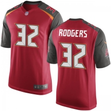 Men's Nike Tampa Bay Buccaneers #32 Jacquizz Rodgers Game Red Team Color NFL Jersey