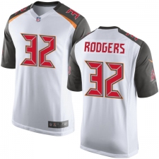 Men's Nike Tampa Bay Buccaneers #32 Jacquizz Rodgers Game White NFL Jersey