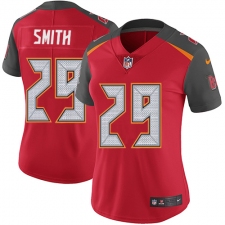 Women's Nike Tampa Bay Buccaneers #29 Ryan Smith Red Team Color Vapor Untouchable Limited Player NFL Jersey
