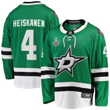 Men's Dallas Stars #4 Miro Heiskanen Fanatics Branded Green 2020 Stanley Cup Final Bound Home Player Breakaway Jersey