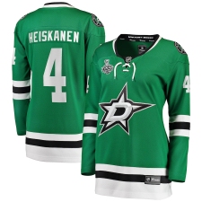 Women's Dallas Stars #4 Miro Heiskanen Fanatics Branded Green 2020 Stanley Cup Final Bound Home Player Breakaway Jersey