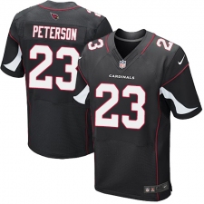 Men's Nike Arizona Cardinals #23 Adrian Peterson Elite Black Alternate NFL Jersey