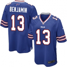 Men's Nike Buffalo Bills #13 Kelvin Benjamin Game Royal Blue Team Color NFL Jersey