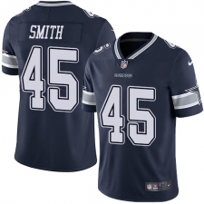 Youth Nike Dallas Cowboys #45 Rod Smith Navy Blue Team Color Vapor Untouchable Limited Player NFL Jersey