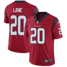 Youth Nike Houston Texans #20 Jeremy Lane Red Alternate Vapor Untouchable Elite Player NFL Jersey