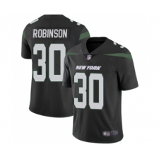 Youth New York Jets #30 Rashard Robinson Black Alternate Vapor Untouchable Limited Player Football Jersey