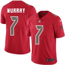 Men's Nike Tampa Bay Buccaneers #7 Patrick Murray Limited Red Rush Vapor Untouchable NFL Jersey