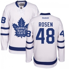Women's Reebok Toronto Maple Leafs #48 Calle Rosen Authentic White Away NHL Jersey