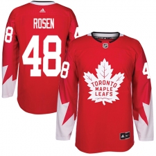Youth Adidas Toronto Maple Leafs #48 Calle Rosen Authentic Red Alternate NHL Jersey