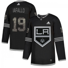 Men's Adidas Los Angeles Kings #19 Alex Iafallo Black Authentic Classic Stitched NHL Jersey