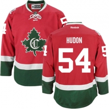 Men's Reebok Montreal Canadiens #54 Charles Hudon Authentic Red New CD NHL Jersey