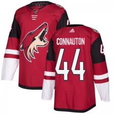Youth Adidas Arizona Coyotes #44 Kevin Connauton Premier Burgundy Red Home NHL Jersey