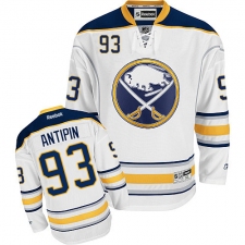 Men's Reebok Buffalo Sabres #93 Victor Antipin Authentic White Away NHL Jersey